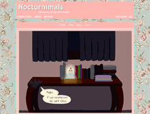 Tablet Screenshot of nocturnimals.com